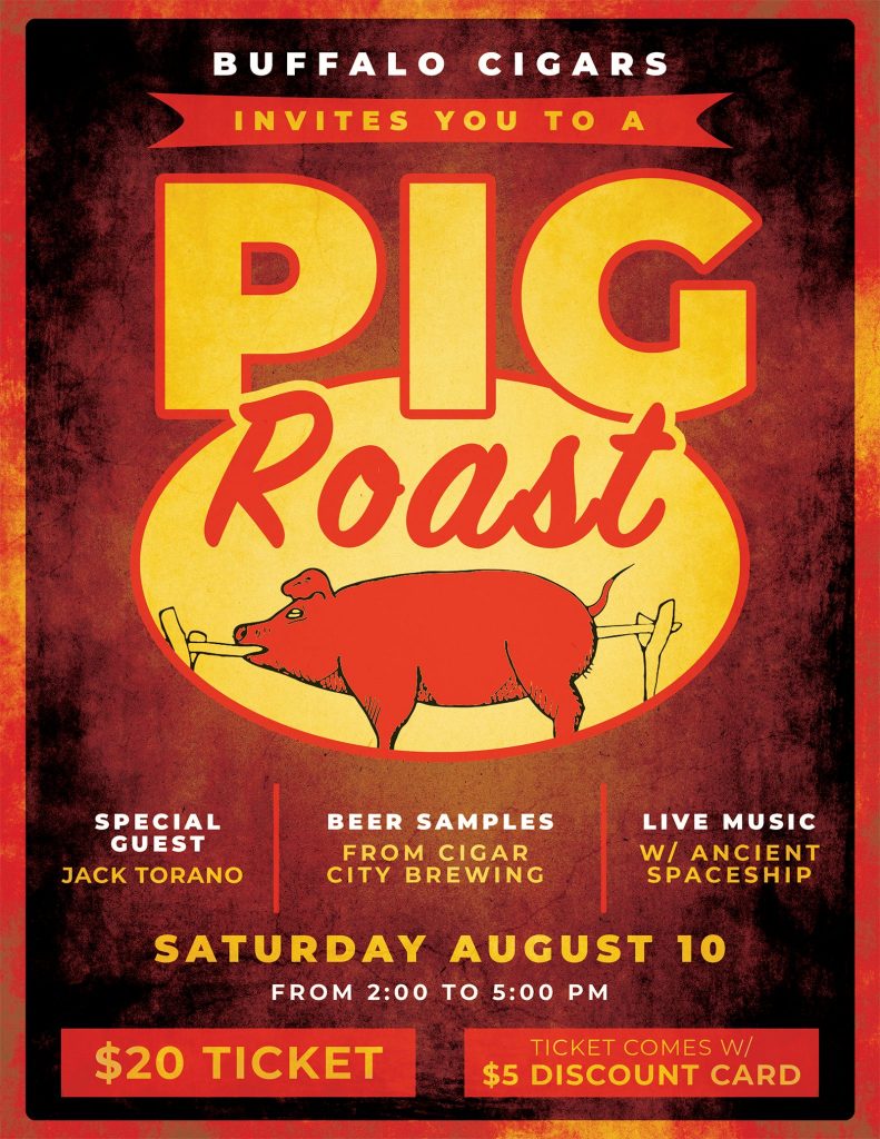 Pig Roast Buffalo Cigars